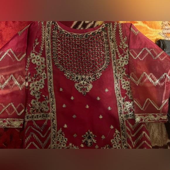 Maroon & black kurti pajama for 3 years old - Picture 4 of 6